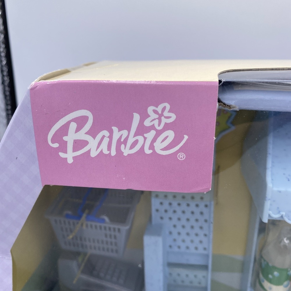 Barbie Happy Family Neighborhood Shopping Fun Playset Supermarket Store RHTF NIB - Picture 2 of 16